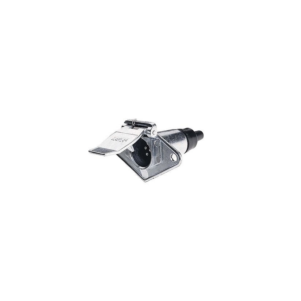 Narva 6 Pin Small Round Metal Trailer Socket