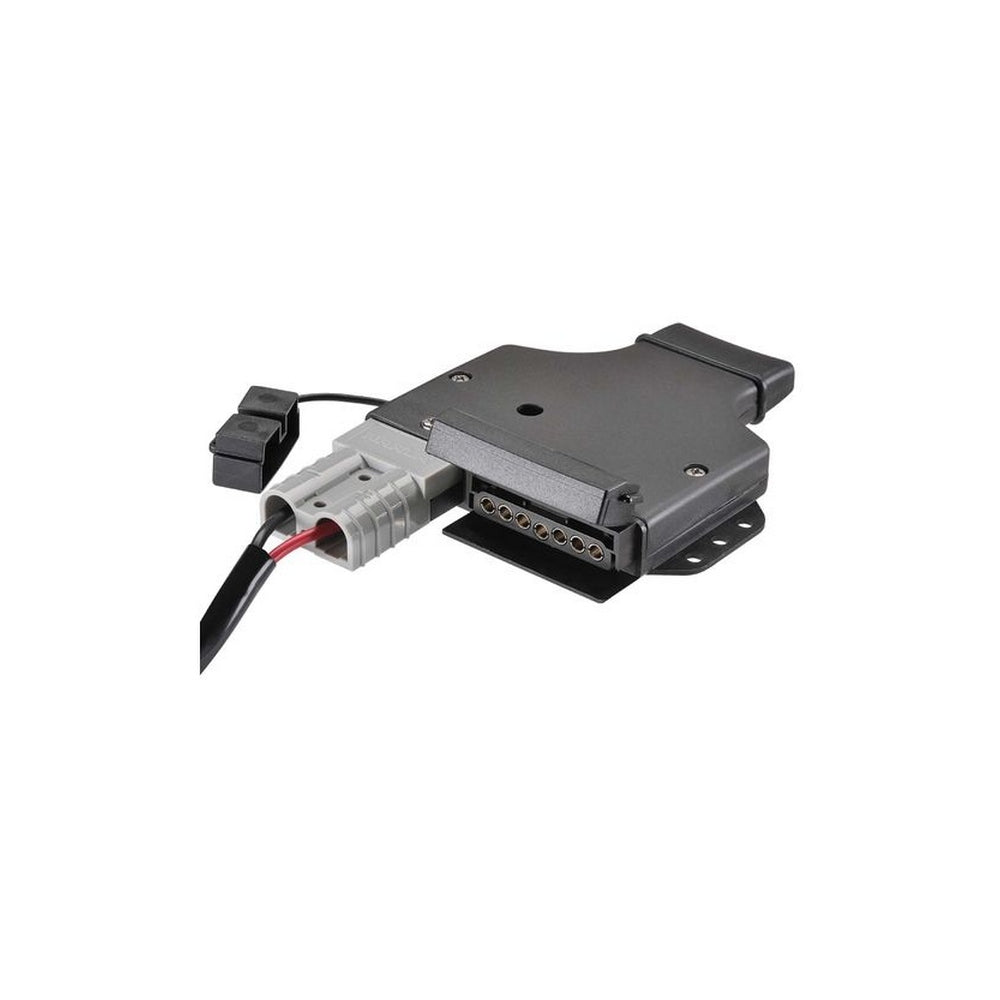 Narva 7 Pin Flat Trailer Socket with Heavy Duty Connector