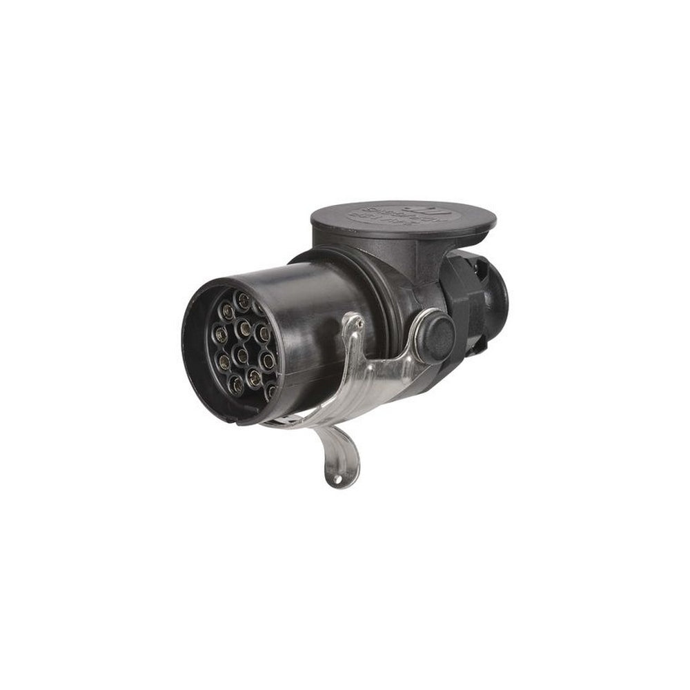 Narva 24 Volt 15 Pin Heavy-Duty Euro Round Plastic Trailer Plug