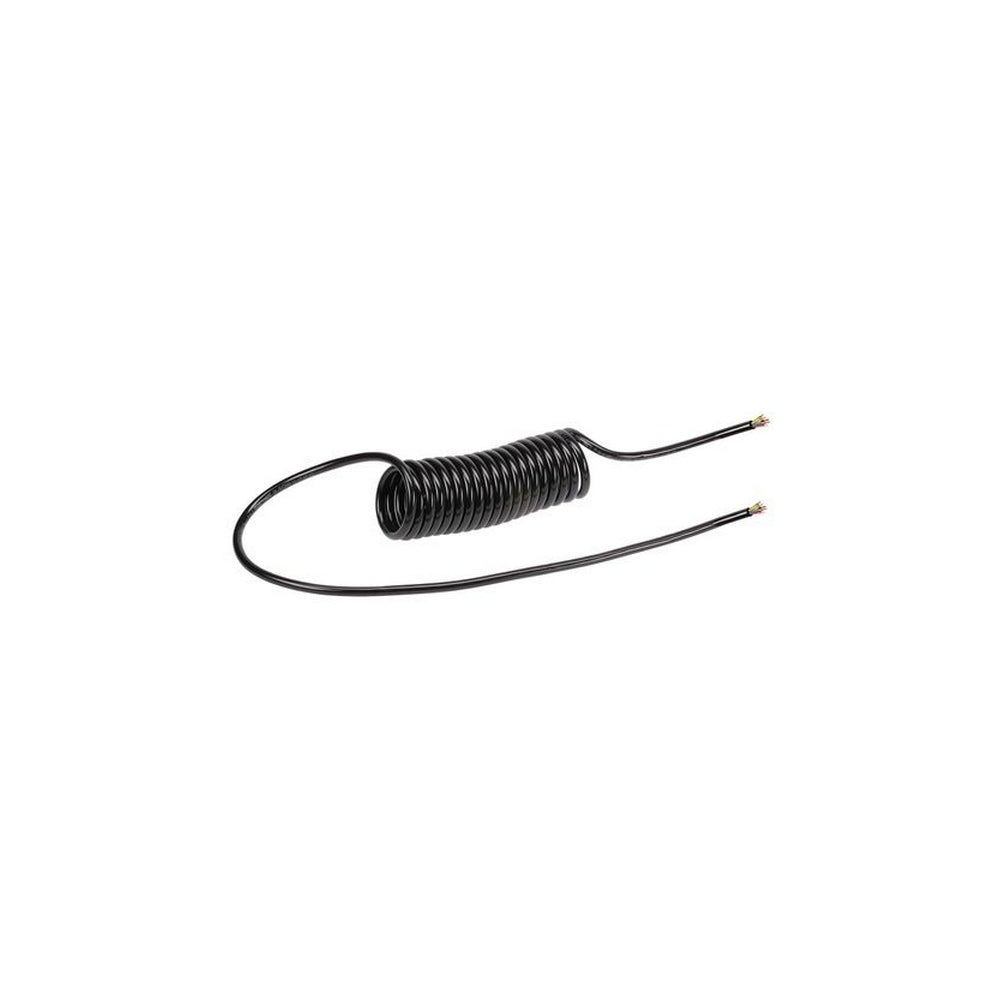 Narva 7 Core 4mm 'Euro Coil', 3.6 Metres with One Short & One Long Tail