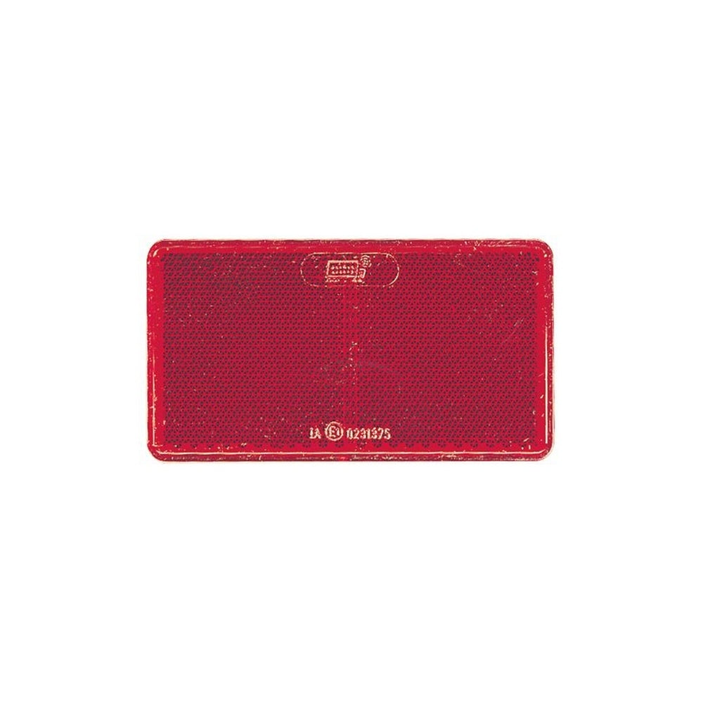 Narva Red Retro Reflector with Self Adhesive
