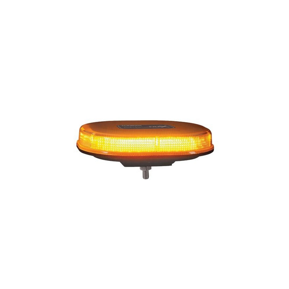 Narva 12/24V Aeromax Mini LED Light Box Amber/Green Single Bolt Mount with Clear Lens