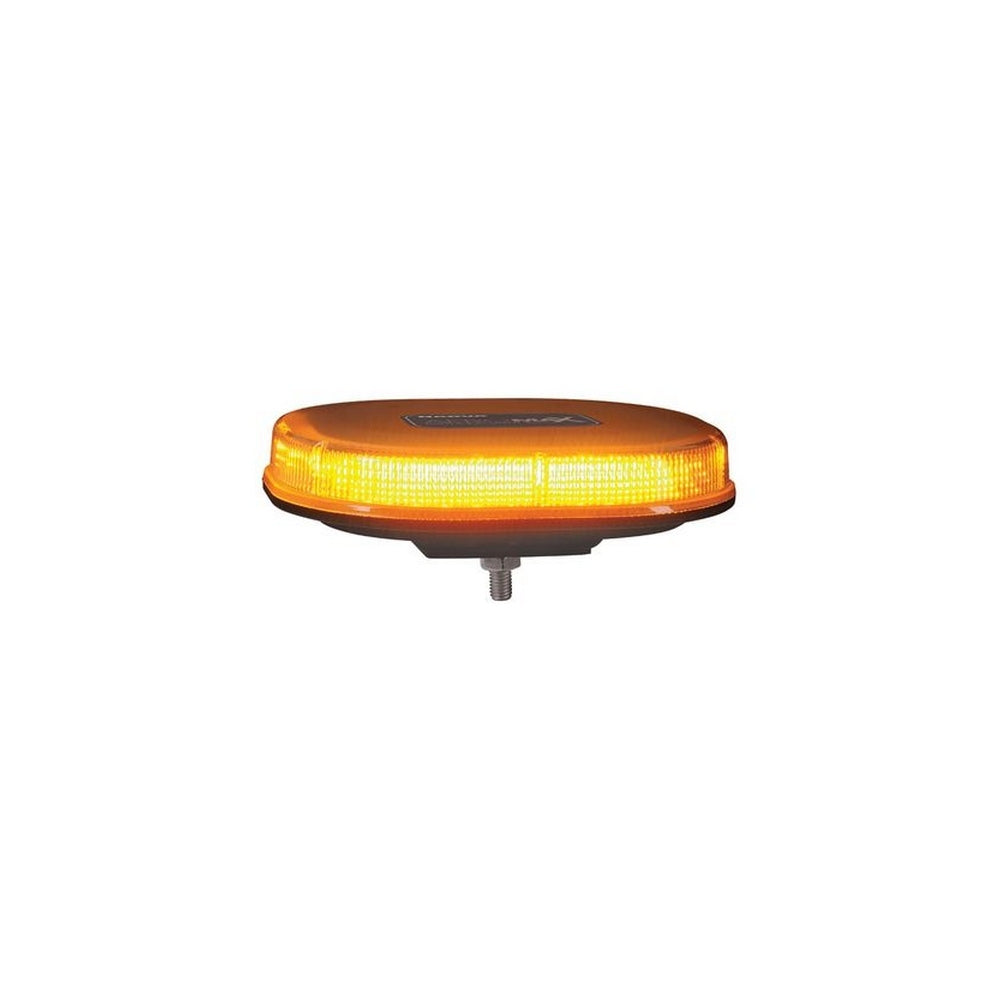 Narva 12/24 Volt Aeromax Mini LED Light Box Amber/Red Single Bolt Mount with Clear Lens