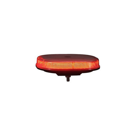 Narva 12/24 Volt Aeromax Mini LED Light Box Amber/Red Single Bolt Mount with Clear Lens