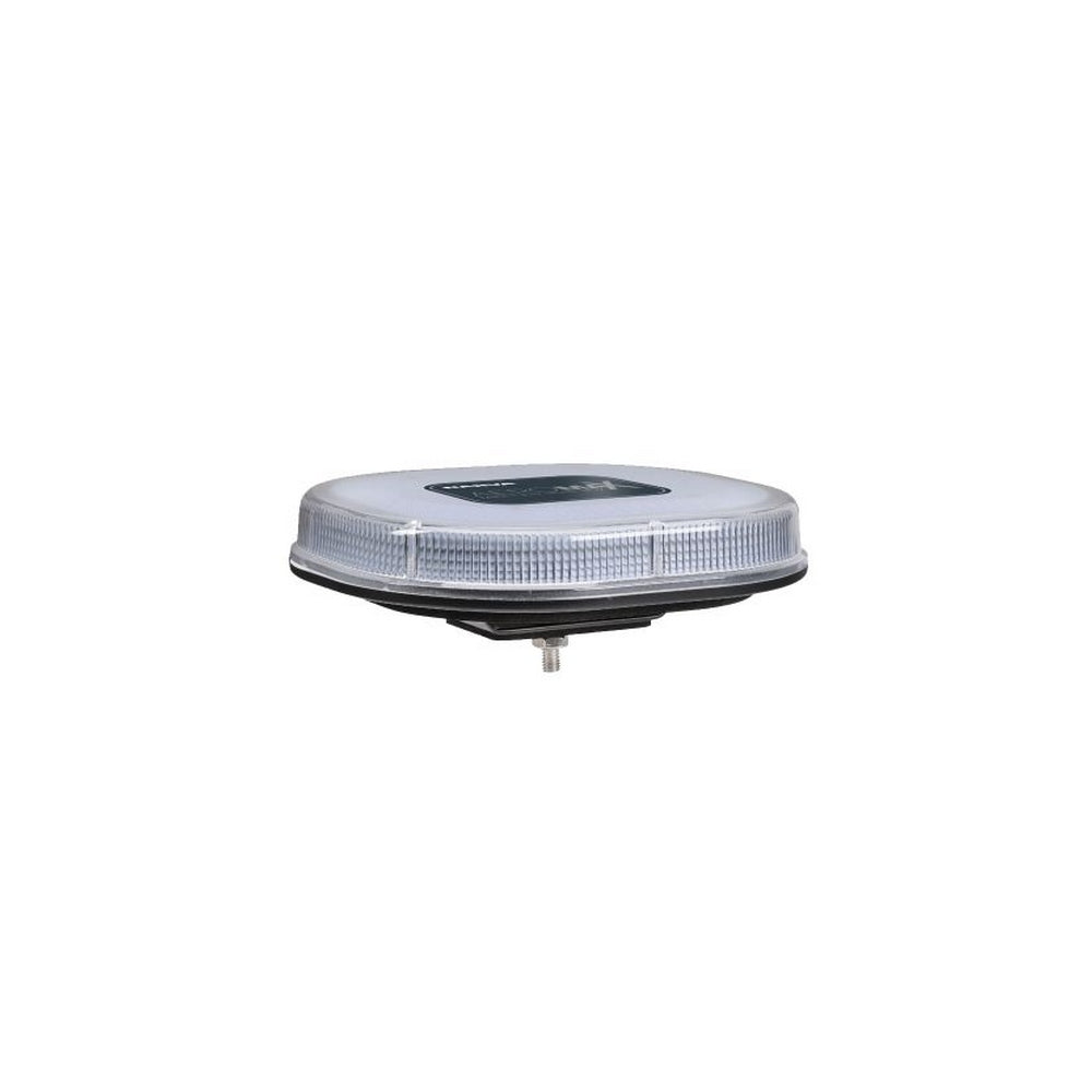 Narva 12/24V Aeromax Mini LED Light Box Dual Colour Amber/White Single Bolt Mount with Clear L