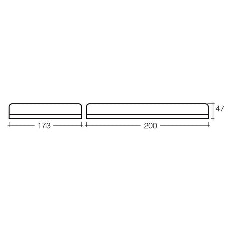 Narva Aeromax Mini Led Light Bar Box Beacon Magnetic Base Cigarette Lead 85012Ac