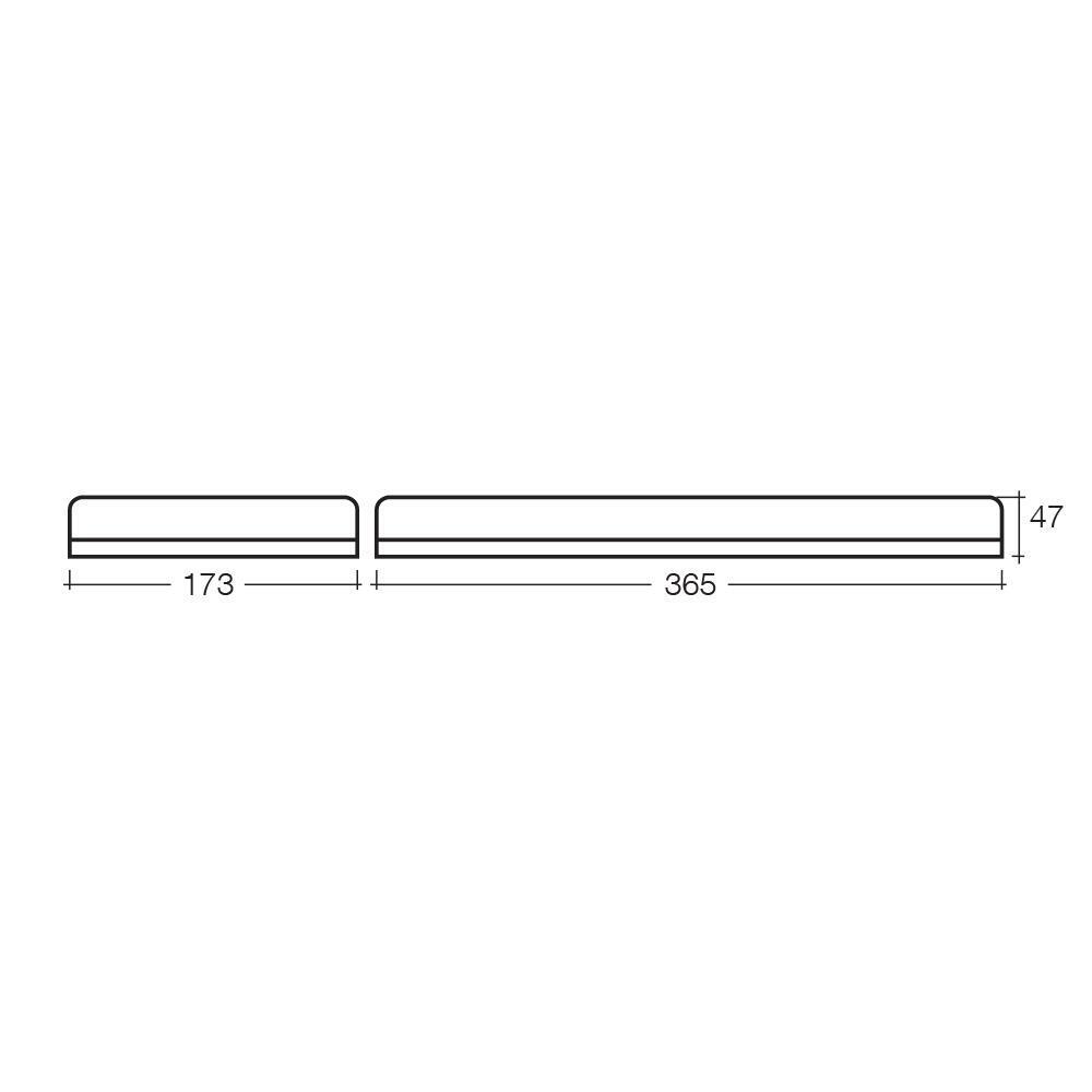 Narva Aeromax Mini Led Light Bar Box Emergency Flashing Rotating Beacon 85014A