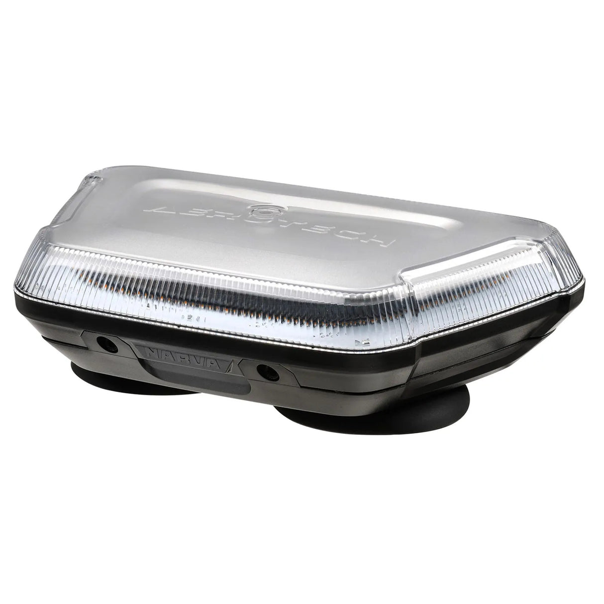 Narva 10-80V Aerotech LED Mini Light Box Amber/Clear Lens with Magnetic Mount
