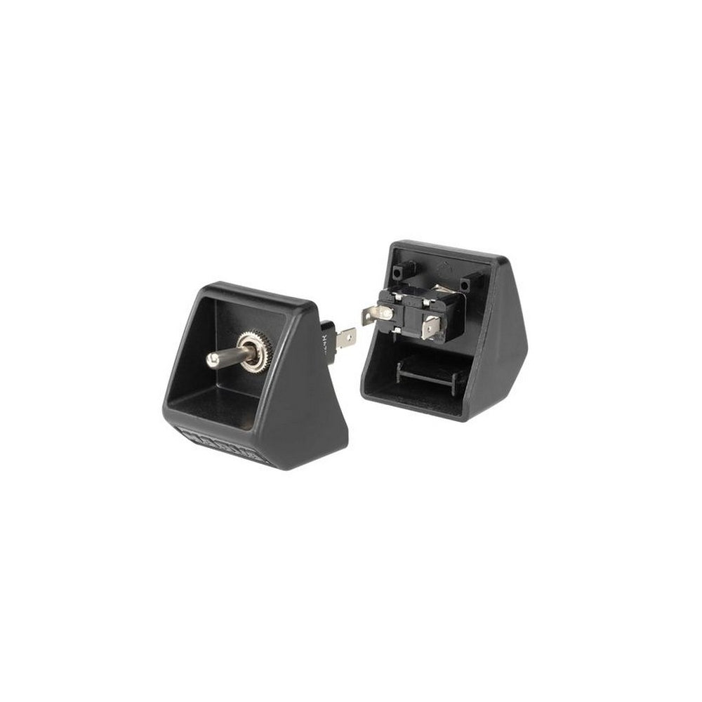 Narva Moulded End Caps with Work Lamp Switches For Mine Bars - Pair