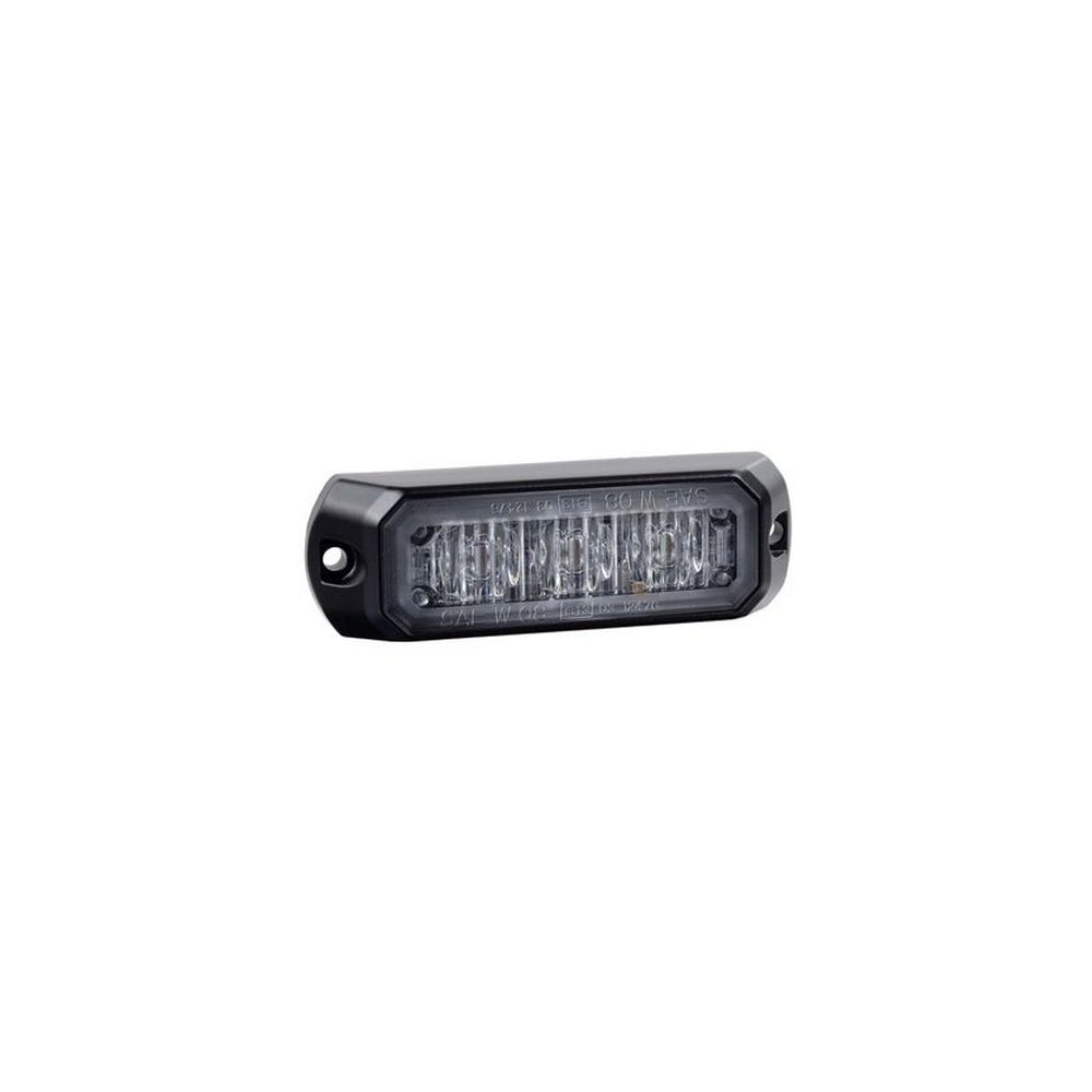 Narva Low Profile High Powered LED Warning Light Red - 3 x 1 Watt Leds