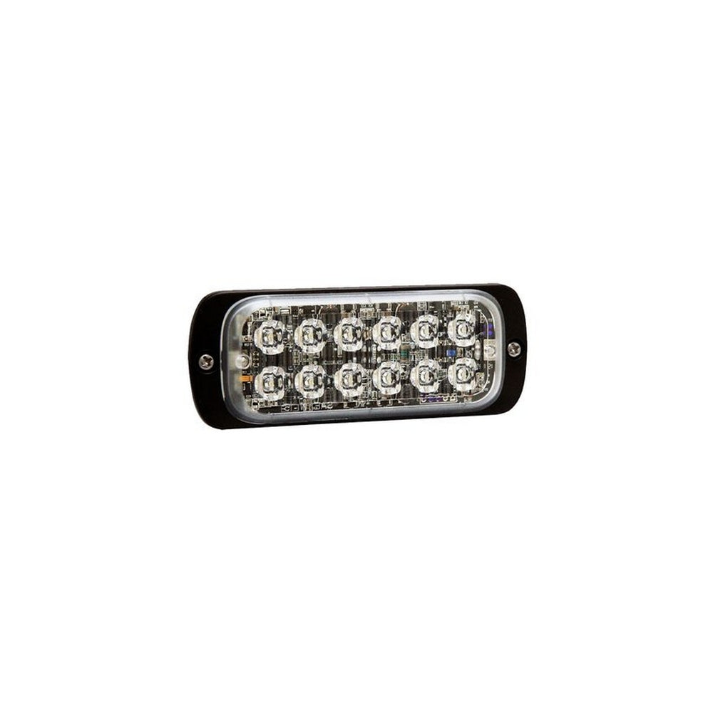 Narva 12/24V Super Low Profile LED Warning Light Red - 12 Leds