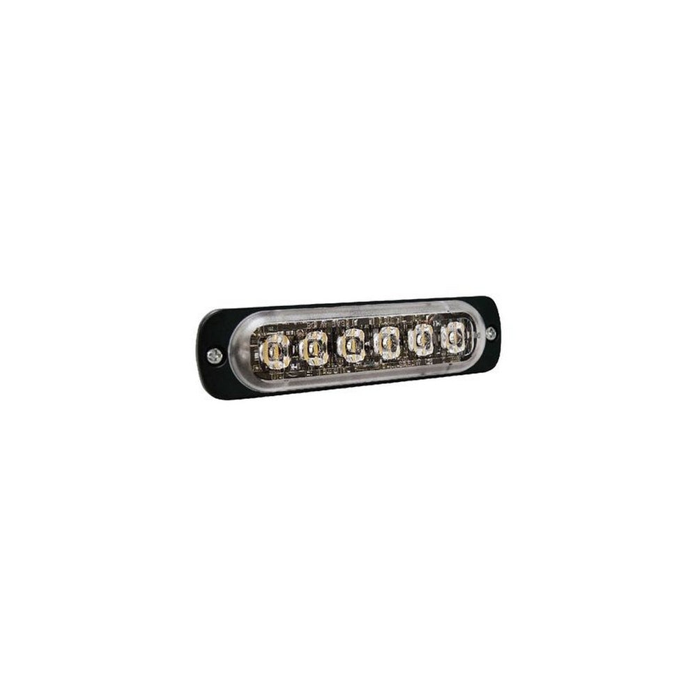 Narva 12/24 Volt Undercover Low Profile LED Warning Lamp Red 6 x 1W Leds with 23 Flash Patte