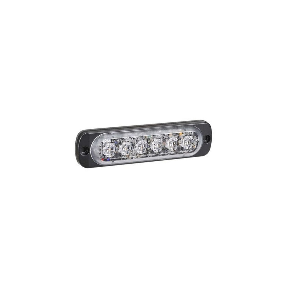 Narva 12/24 Volt Undercover Low Profile LED Warning Lamp Red/Blue 6 x 1W Leds with 23 Flash