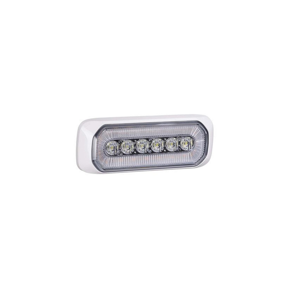 Narva Halo' LED Warning Light - White Bezel