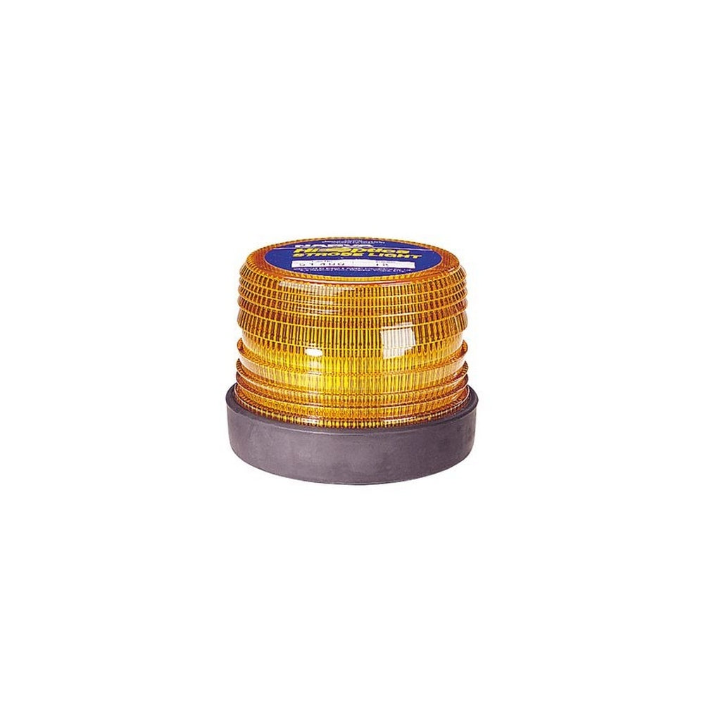 Narva Hi Optics Double Flash Strobe Light Amber Flange Base 12-48 Multi-Voltage