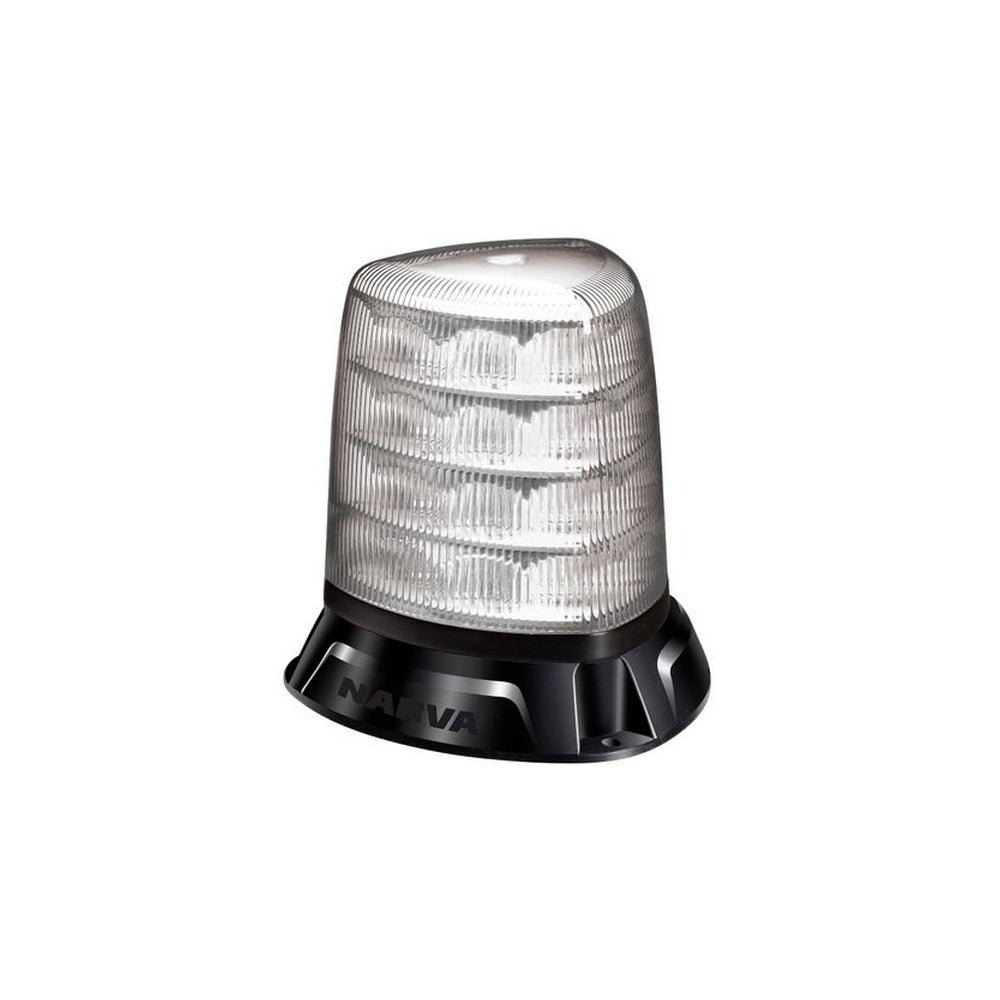 Narva Aerotech Heavy Duty Tall Blue/Clear Lens LED Strobe Flange