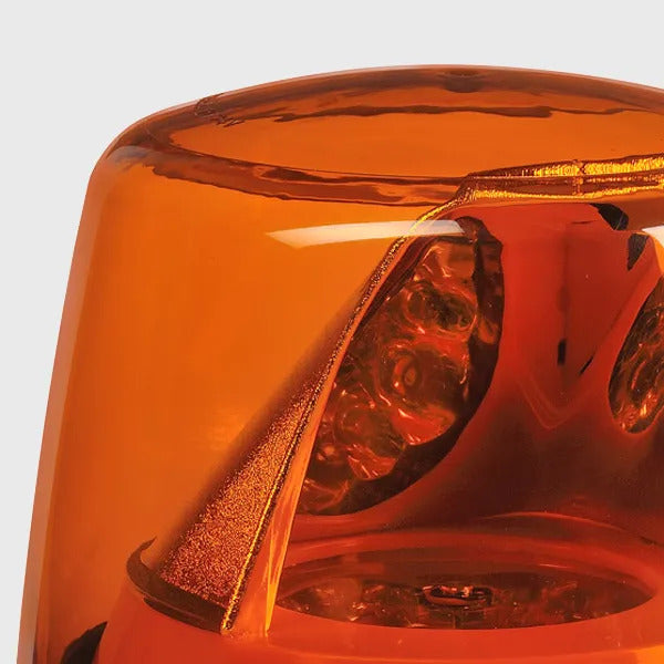 Narva 10-33V Optimax LED Amber Rotating Beacon Pole Mount
