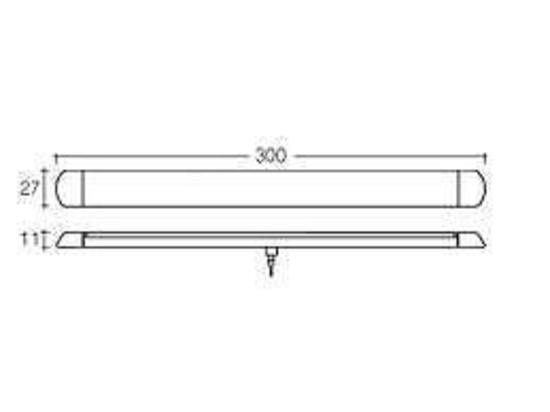 Narva 300Mm Led Strip Light White Lamp 12V Volt New L.E.D. Caravan 87526-12