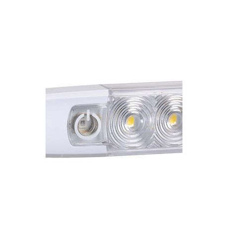 Narva 9-33V Dual Colour LED Strip Lamp White/Blue with Touch Switch Blister Pack Of 1