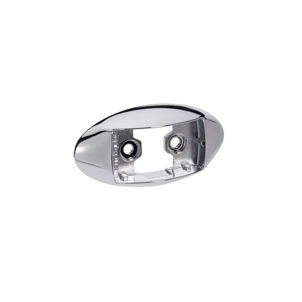 Narva Chrome Oval Deflector Mounting Base for Model 14 Marker Lamps