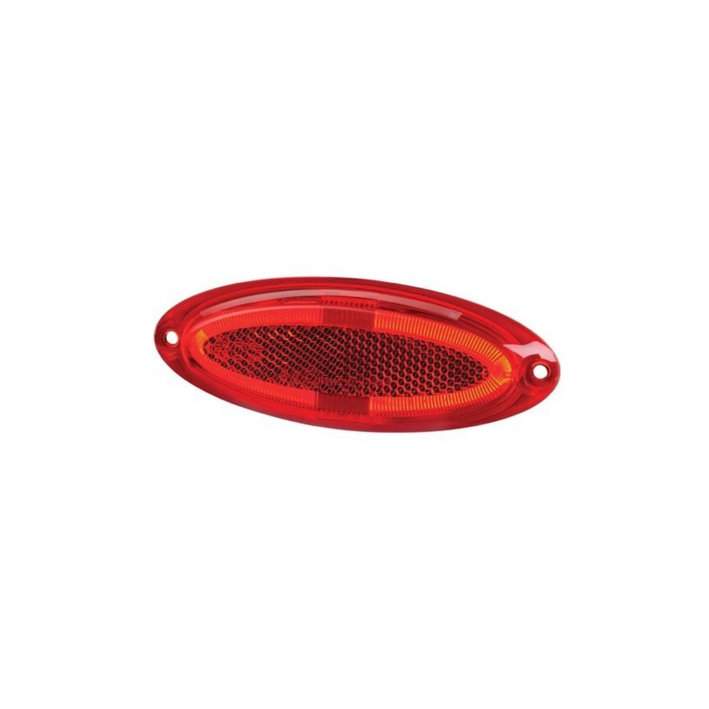 Narva 9-33V LED Model 21 Rear End Outline Marker Red Light Pipe