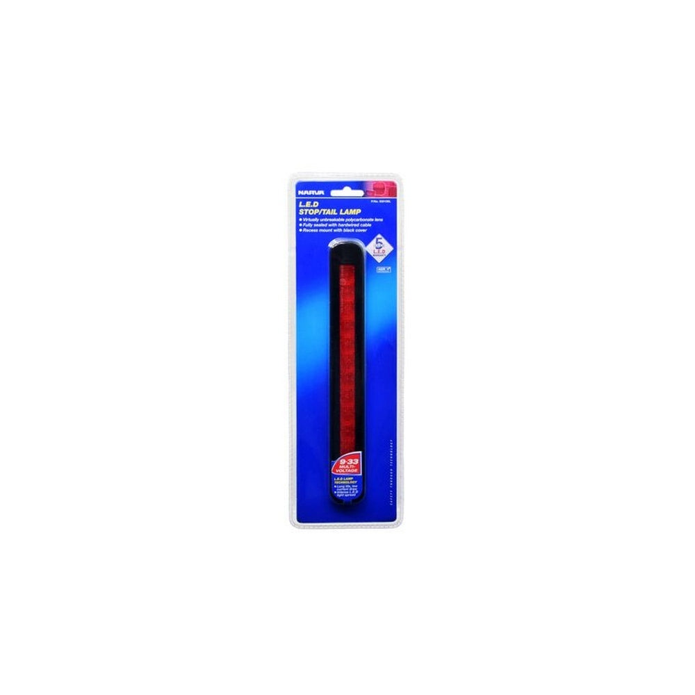 Narva 9-33V Model 39 LED Stop/Tail Lamp Black Cover Blister Pack Of 1
