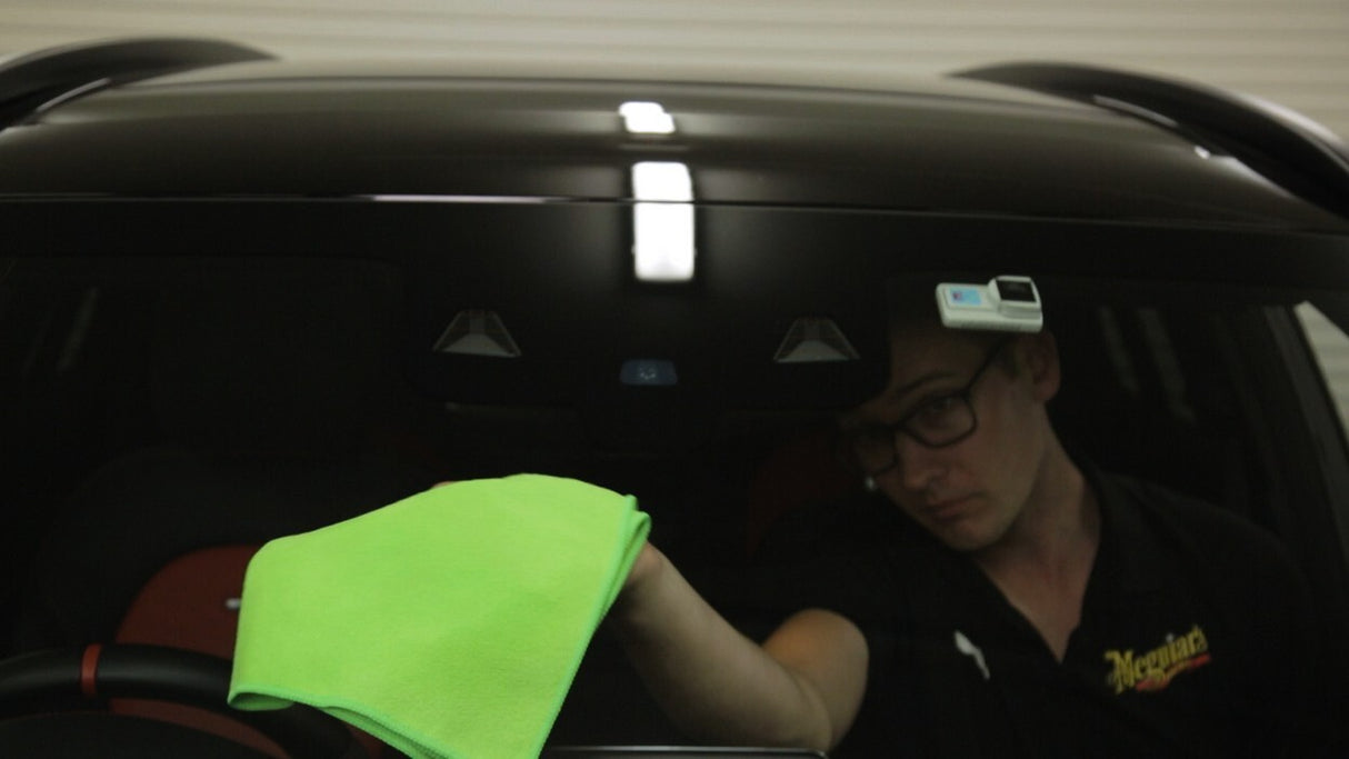 Meguiars No Smear Glass Cloths – Twin Pack