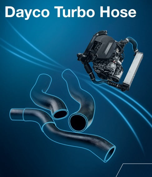 Dayco Turbo To Pipe Silicone Hose for Mitsubishi Triton ML MN DTH512