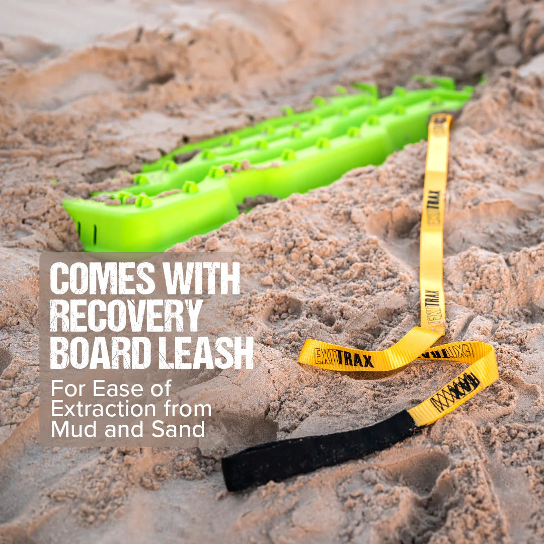Exitrax 4WD Recovery Board 1110 Series Metallic Lime Green