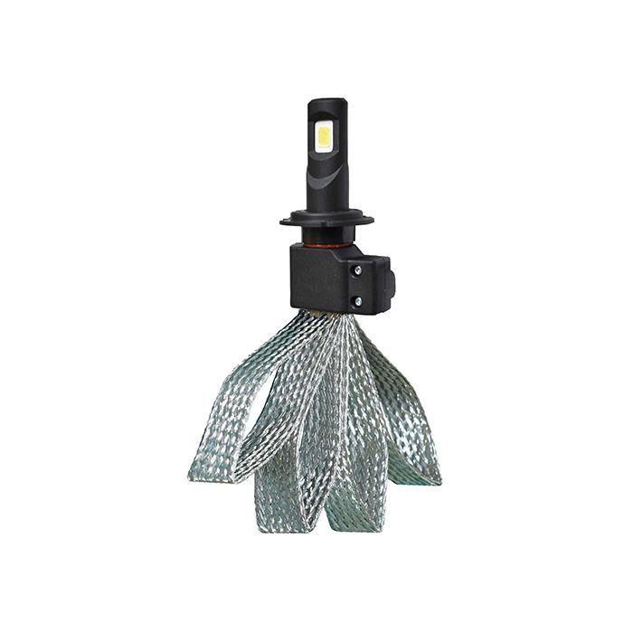 Motolite H7 Led Globe 2Pc With Heatsink