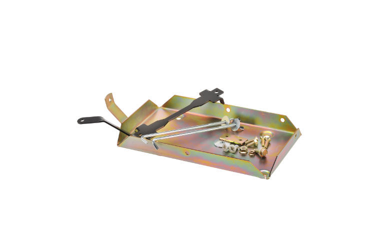 Projecta Heavy-Duty Dual Battery Tray Suits Toyota Prado HDBT112
