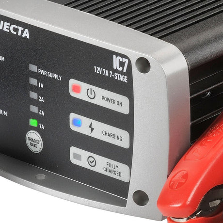 Projecta IC7 12V Automatic 7 Amp 7 Stage Multi Chemistry Lithium Battery Charger