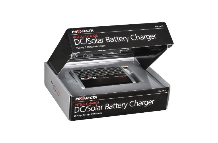 Projecta Intelli-Charge 25 Amp 3 Stage 9-32V Deep Cycle Dual Battery Charger IDC25