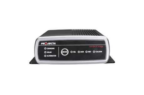Projecta 45 Amp 3 Stage Intelli-Charge 9-32V Deep Cycle Dual Battery Charger IDC45