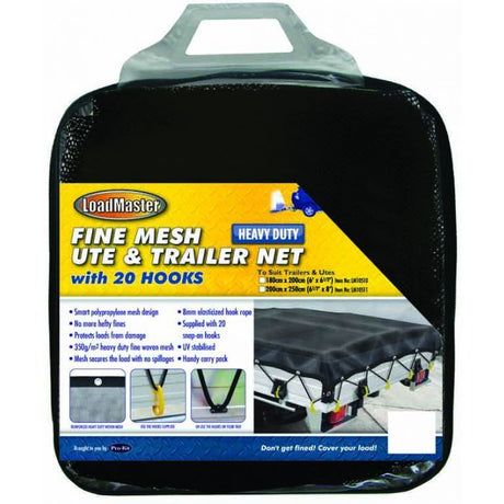 Loadmaster Fine Mesh Ute Trailer Net