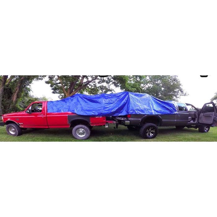 Loadmaster 90Gsm Blue Tarp With Reinforced Corners (5 x 7"³)
