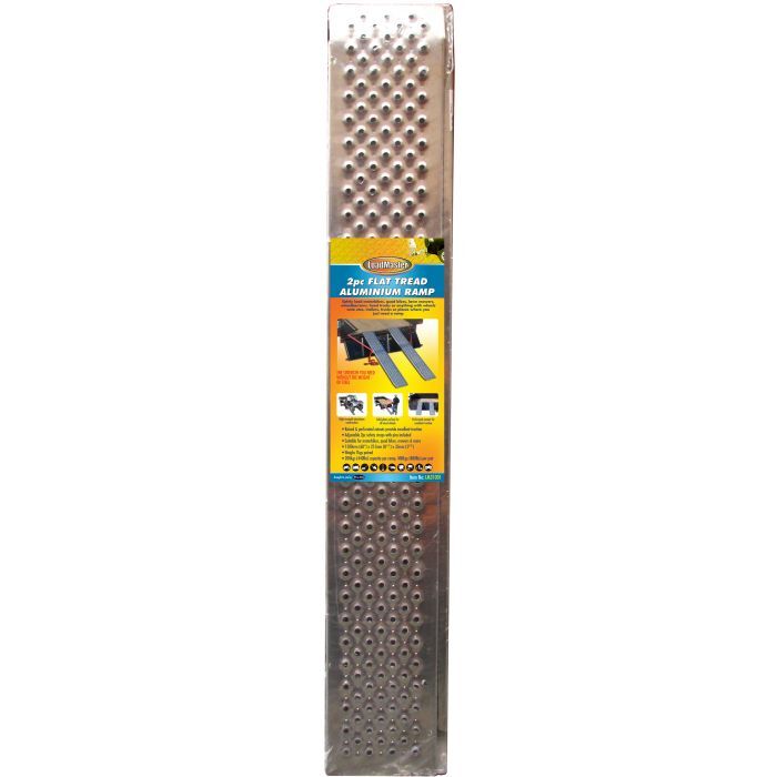 Loadmaster Ramp 2Pc Flat Tread Loading Alluminium