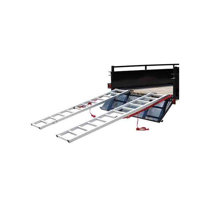 Loadmaster Ramp 2Pc Ladder Tread Loading Alluminium
