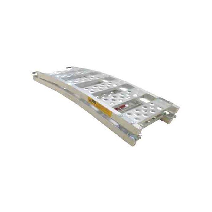 Loadmaster Folding Ramp Dual Curved Aluminium 1Pc 340Kg