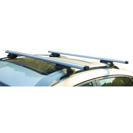 Loadmaster 2Pc Lockable Roof Rack For Vehicles Equipped With Side Rails