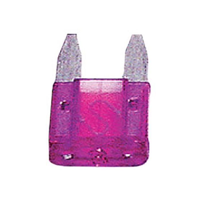 Charge Mini Blade Fuse 3Amp 10Pc Purple