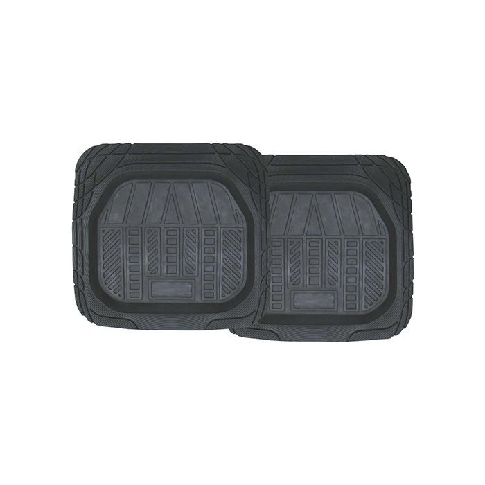 PC Covers Mat Set 2Pc Deep Dish Rear Grey