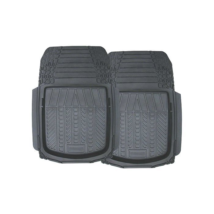 PC Covers Mat Set 2Pc Deep Dish Front Grey Pc50215Gy