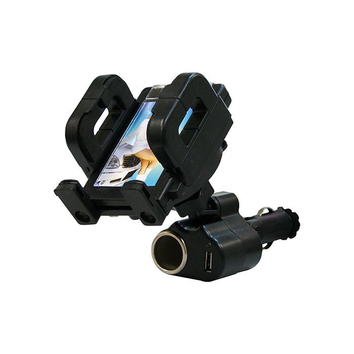 ProKit Lighter Adaptor USB Phone Navigator Holder