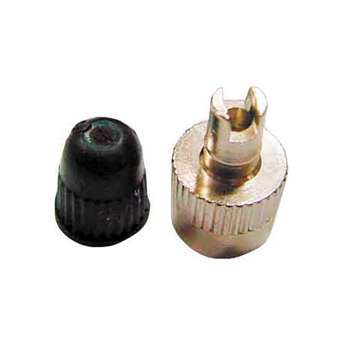 Protyre Valve Caps 4 Piece Brass With Valve Tool