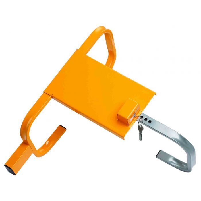 Loadmaster Wheel Clamp With Square, Wheel Nut Protection Plate