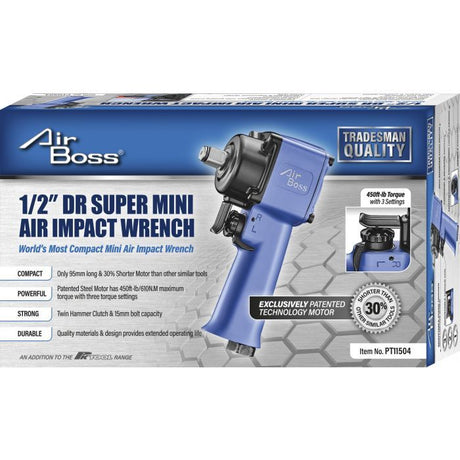 ProKit 1/2" Dr Super Mini Air Impact Wrench