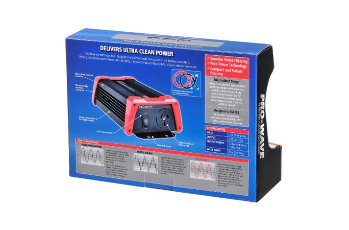 Projecta 12V 350W Pro-Wave Pure Sine Wave Inverter PW350