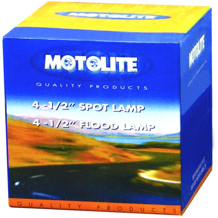 Motolite Flood Lamp Sealed Beam 4-1/2'' 12V 60W