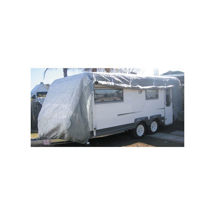 PC Covers Caravan Cover Extra Large Fits Overall Length 6.6 To 7.8Mtr/22-26Ft (7.9 x 2.6 x 2.38Mtrs)
